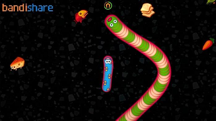 Tải Worms Zone .io MOD (Menu, Khổng Lồ, Bất Tử) 4.9.0 APK